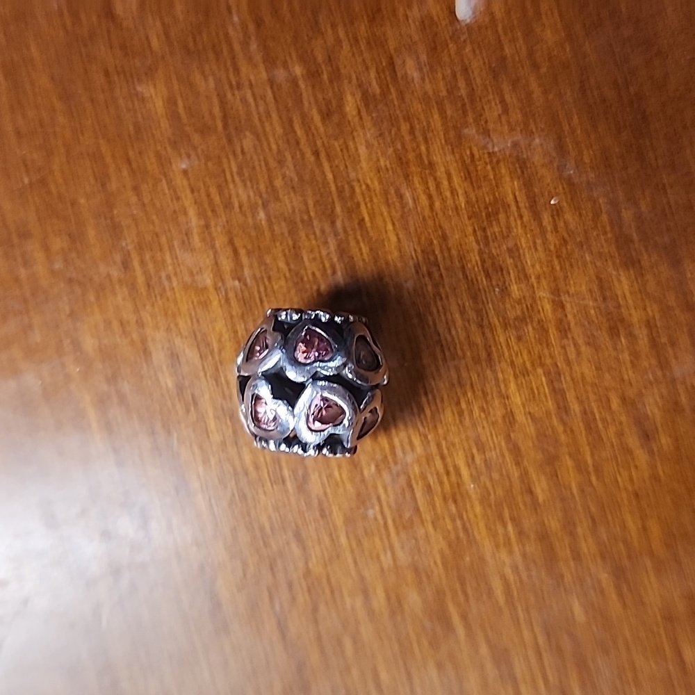 Cluster Hearts Pandora Charm